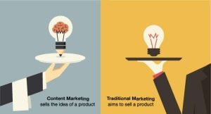 Content Marketing v/s Traditional Marketing